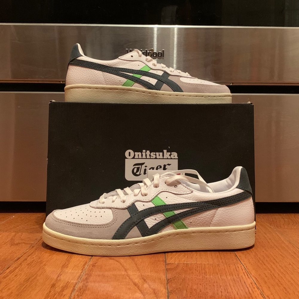 Asics Onitsuka Tiger GSM white/Grey/navy w 8 m 6.5